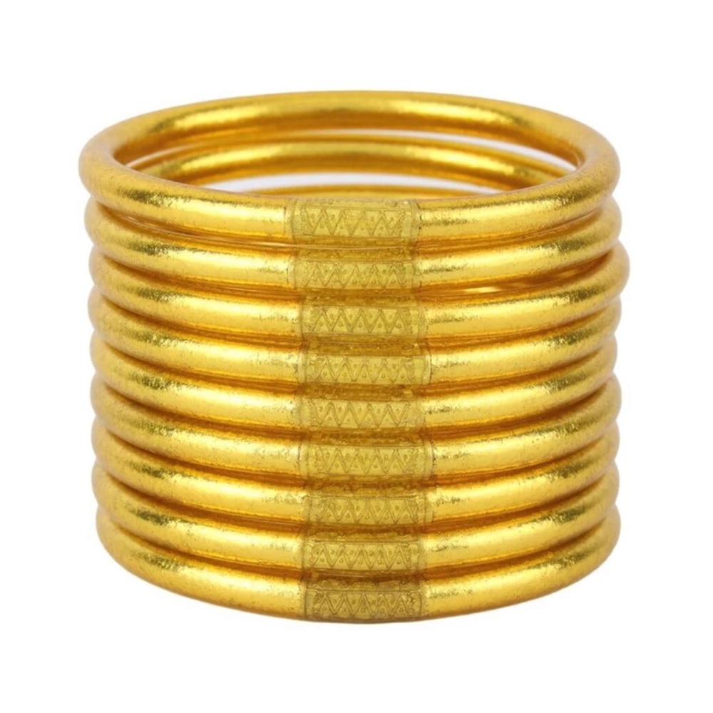 AUTHENTIC BuDhaGirl Gold All Weather Bangles ⭐️⚜️